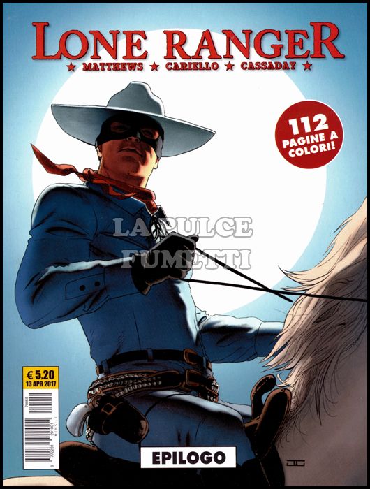 COSMO SERIE GIALLA #    55 - LONE RANGER 5: EPILOGO